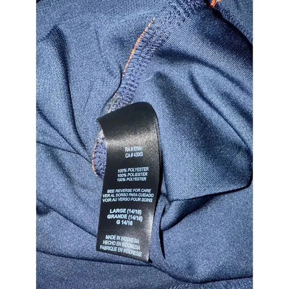 CHICAGO BEARS size 14/16 youth quarter zip top - Picture 4 of 4